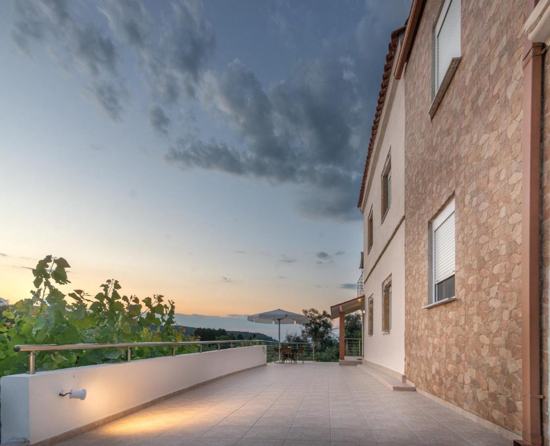 Olea Stone House Near The Sea Notos Exterior foto